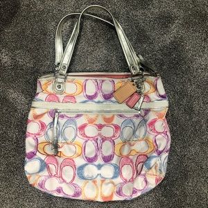 Like new Scribble Coach Tote